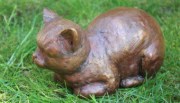 2019 Urn poes goud bruin lig
